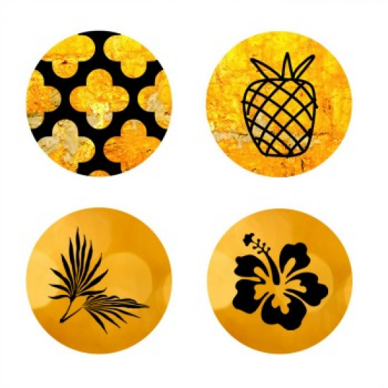 Gros badge- Collection Ananas